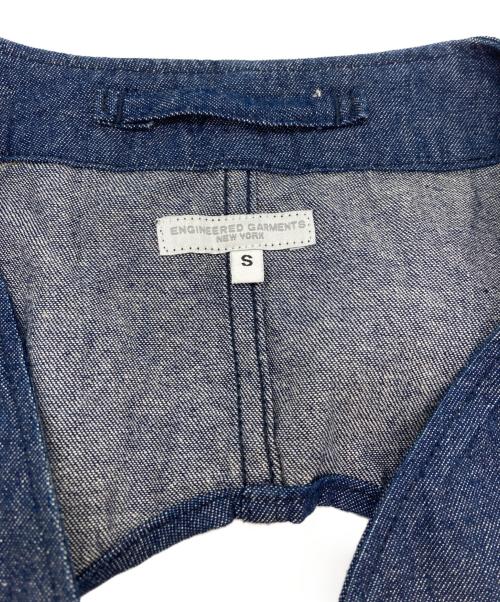 Engineered Garments（エンジニアド ガーメンツ）Engineered Garments (エンジニアド ガーメンツ) C-1 Vest CP Denim インディゴ サイズ:SIZE Sの古着・服飾アイテム