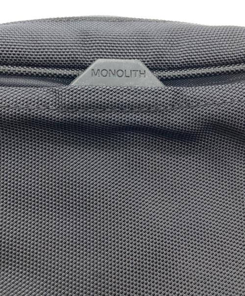 MONOLITH（モノリス）MONOLITH (モノリス) バックパック ブラックの古着・服飾アイテム