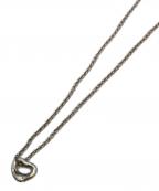 TIFFANY & Co.ティファニー）の古着「オープンハートネックレス」｜シルバー