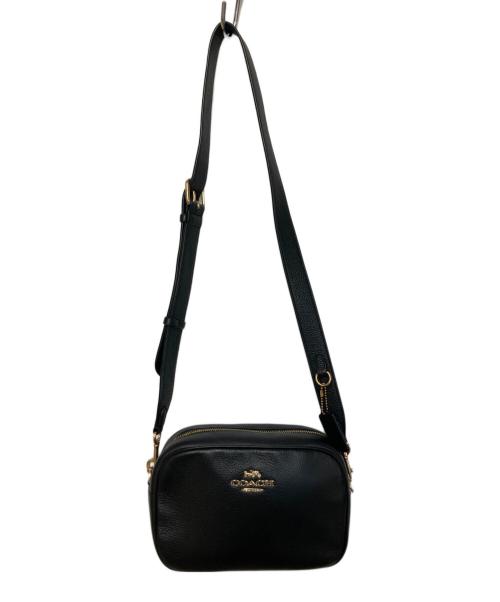 COACH（コーチ）COACH (コーチ) ジェイミーペブルドレザーカメラバッグ ブラックの古着・服飾アイテム