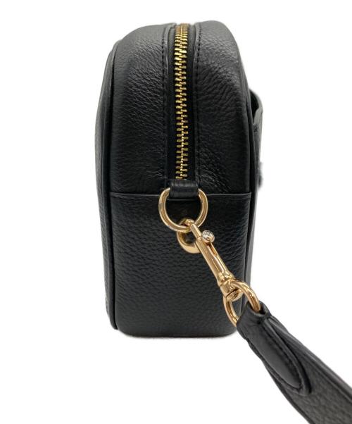 COACH（コーチ）COACH (コーチ) ジェイミーペブルドレザーカメラバッグ ブラックの古着・服飾アイテム