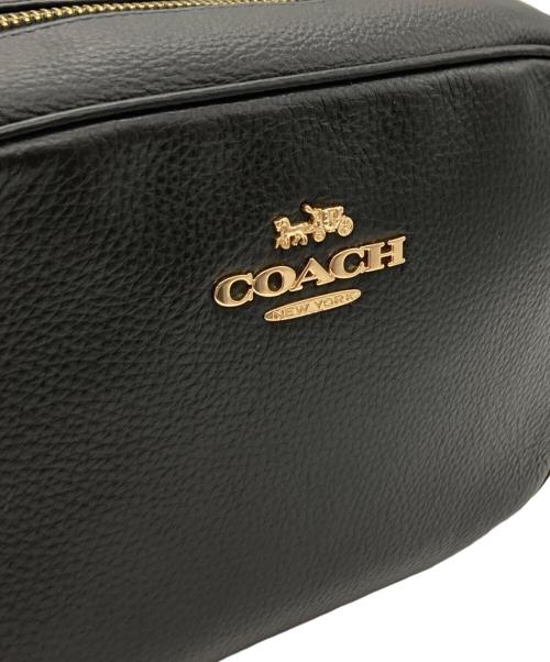 COACH（コーチ）COACH (コーチ) ジェイミーペブルドレザーカメラバッグ ブラックの古着・服飾アイテム