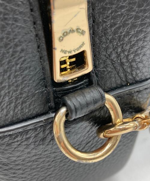 COACH（コーチ）COACH (コーチ) ジェイミーペブルドレザーカメラバッグ ブラックの古着・服飾アイテム