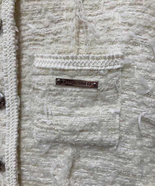 PRANK PROJECT（プランクプロジェクト）PRANK PROJECT (プランクプロジェクト) Tweed Vest アイボリー サイズ:表記無しの古着・服飾アイテム