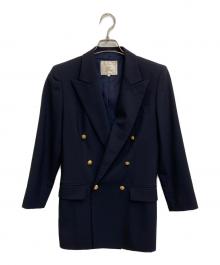 Burberry's（バーバリーズ）の古着「金釦ジャケット」｜ネイビー