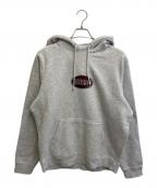 stussyステューシー）の古着「プルオーバーパーカー」｜グレー