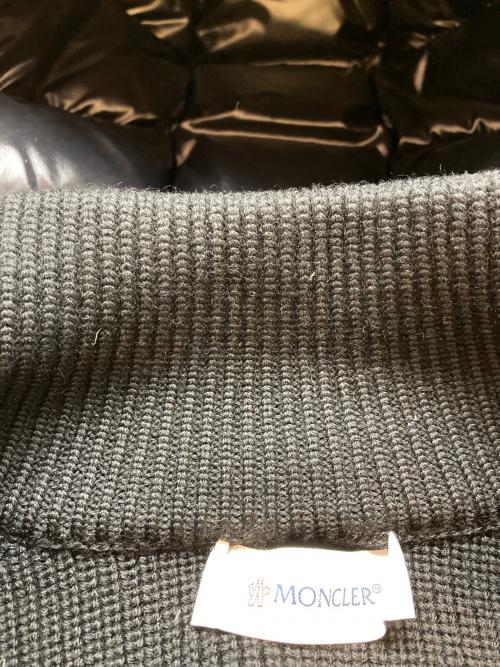 MONCLER（モンクレール）MONCLER (モンクレール) MAGLIONE TRICOT CARDIGAN ブラック サイズ:SIZE Sの古着・服飾アイテム