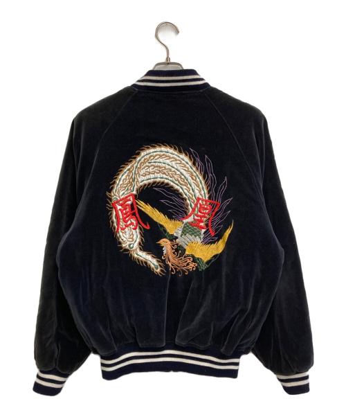 GREEMAN（グリーマン）Greeman (グリーマン) 別珍スカジャン ネイビー サイズ:SIZE Freeの古着・服飾アイテム
