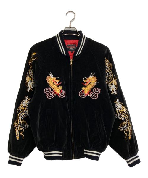 GREEMAN（グリーマン）Greeman (グリーマン) 別珍スカジャン ブラック サイズ:SIZE Freeの古着・服飾アイテム