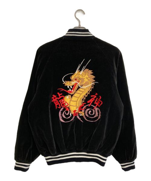 GREEMAN（グリーマン）Greeman (グリーマン) 別珍スカジャン ブラック サイズ:SIZE Freeの古着・服飾アイテム