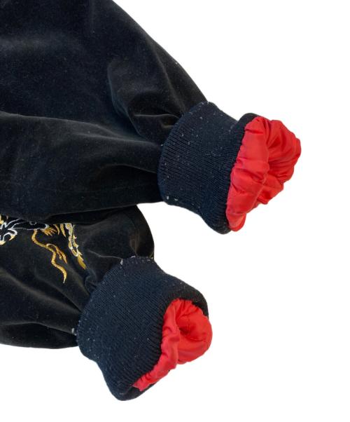 GREEMAN（グリーマン）Greeman (グリーマン) 別珍スカジャン ブラック サイズ:SIZE Freeの古着・服飾アイテム