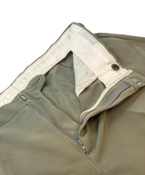 PRADA（プラダ）PRADA (プラダ) スラックス カーキ サイズ:SIZE 52の古着・服飾アイテム