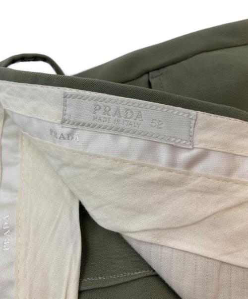 PRADA（プラダ）PRADA (プラダ) スラックス カーキ サイズ:SIZE 52の古着・服飾アイテム
