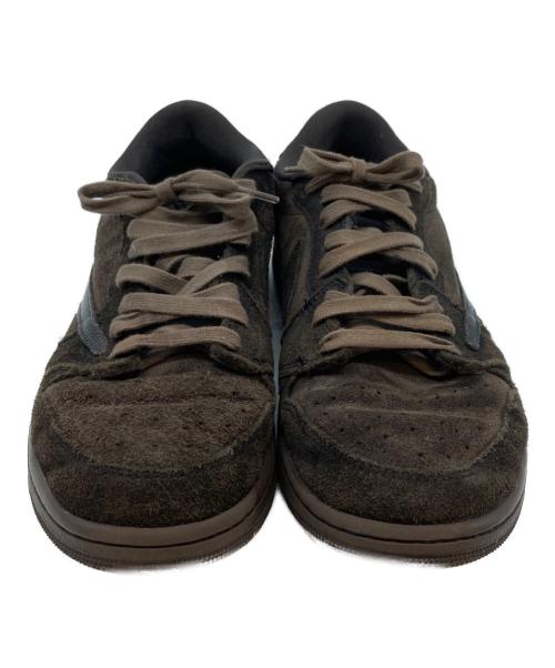 NIKE（ナイキ）NIKE (ナイキ) Travis Scott (トラヴィススコット) Air Jordan 1 Low OG SP ブラウン サイズ:SIZE 28cmの古着・服飾アイテム