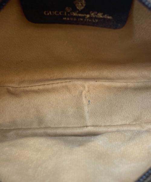 GUCCI（グッチ）GUCCI (グッチ) GGプラス シェリーラインショルダーバッグ ブラウンの古着・服飾アイテム