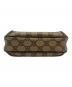 中古・古着 GUCCI (グッチ) GGプラス シェリーラインショルダーバッグ ブラウン：50000円