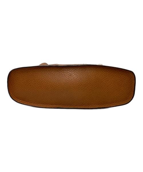 LOEWE（ロエベ）LOEWE (ロエベ) レザーハンドバッグ ブラウンの古着・服飾アイテム