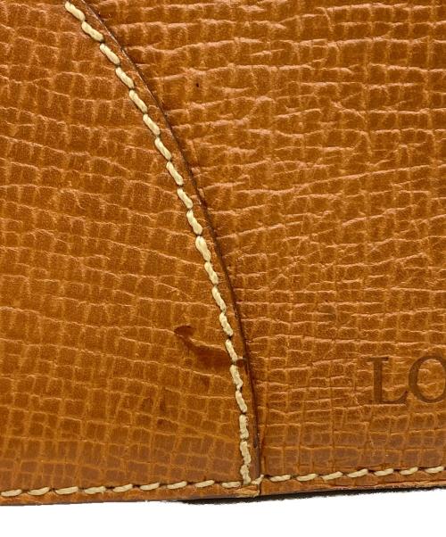 LOEWE（ロエベ）LOEWE (ロエベ) レザーハンドバッグ ブラウンの古着・服飾アイテム