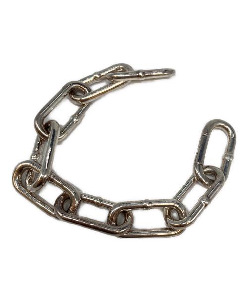 BOTTEGA VENETA（ボッテガベネタ）BOTTEGA VENETA (ボッテガベネタ) チェーンブレスレット シルバーの古着・服飾アイテム