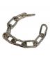 BOTTEGA VENETA (ボッテガベネタ) チェーンブレスレット シルバー：65000円