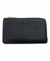 LOEWE（ロエベ）の古着「Repeat Coin Card Holder Emboss Silk Calf」｜ブラック