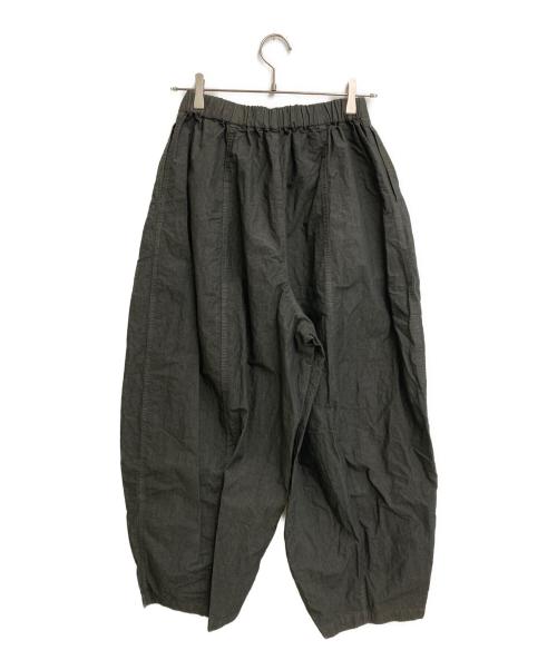 Curensology（カレンソロジー）Curensology (カレンソロジー) CLサルファーDドロストPTドローストリングパンツ チャコールグレー サイズ:SIZE Free 未使用品の古着・服飾アイテム