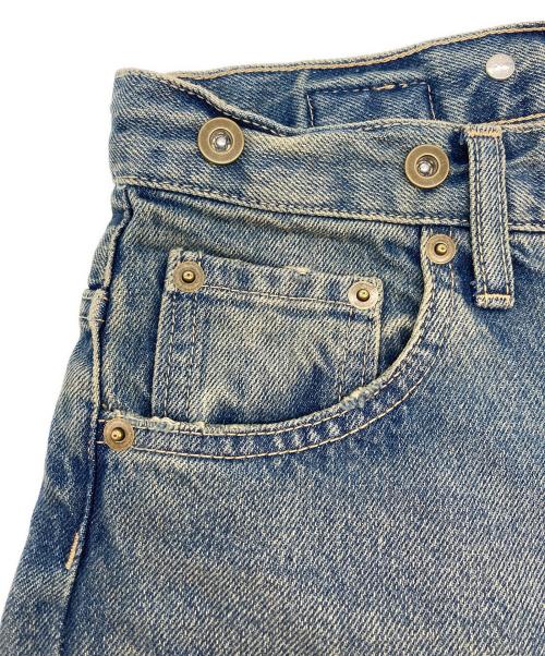 BRILL（ブリル）BRILL (ブリル) 13.2 oz 5ポケットデニムダメージパンツ インディゴ サイズ:SIZE 34の古着・服飾アイテム
