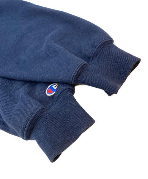 Champion REVERSE WEAVE（チャンピオン リバース ウィーブ）Champion REVERSE WEAVE (チャンピオン リバース ウィーブ) 90S スナップカーディガン ネイビー サイズ:X-LARGEの古着・服飾アイテム