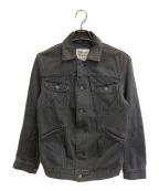 Vivienne Westwood manヴィヴィアン ウェストウッド マン）の古着「バックペイントデニムジャケット」｜グレー