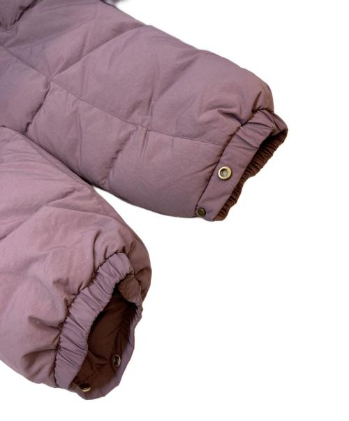 maison kitsune（メゾンキツネ）MAISON KITSUNE (メゾンキツネ) CAMP DOWN JACKET パープル サイズ:SIZE XLの古着・服飾アイテム