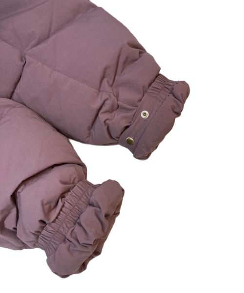 maison kitsune（メゾンキツネ）MAISON KITSUNE (メゾンキツネ) CAMP DOWN JACKET パープル サイズ:SIZE XLの古着・服飾アイテム