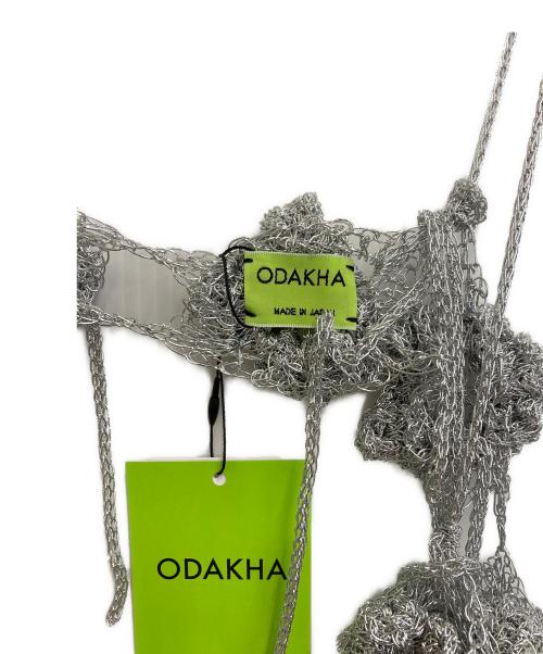 ODAKHA（オダカ）ODAKHA (オダカ) silver lame flower bustier B シルバー サイズ:SIZE Free 未使用品の古着・服飾アイテム