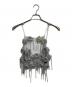 ODAKHA（オダカ）の古着「silver lame flower bustier B」｜シルバー
