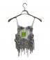 ODAKHA (オダカ) silver lame flower bustier B シルバー サイズ:SIZE Free 未使用品：14000円