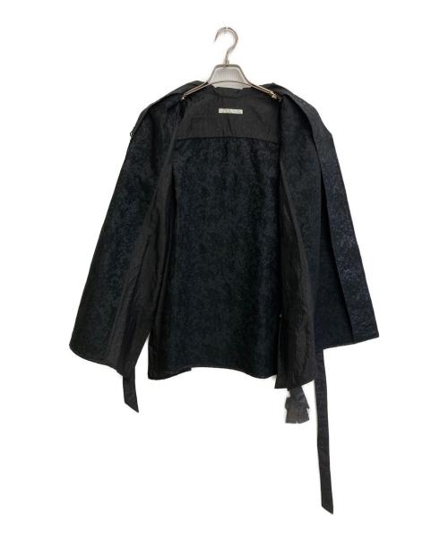 AOIWANAKA（アオイワナカ）AOIWANAKA (アオイワナカ) ジャガードノースリーブブラウス ブラック サイズ:SIZE Free 未使用品の古着・服飾アイテム
