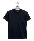 LARDINIラルディーニ）の古着「ポケットTシャツ」｜ブラック