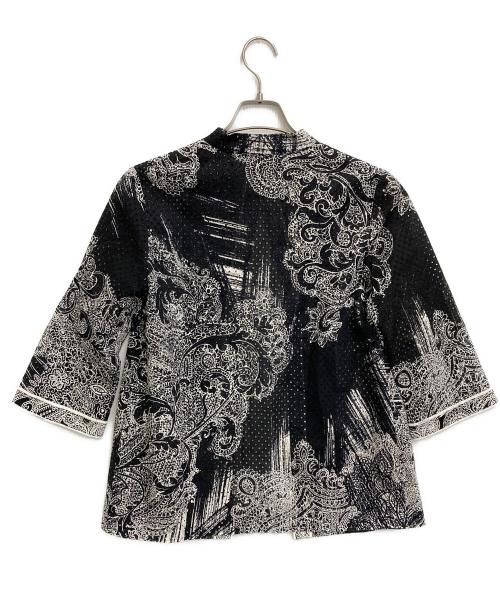 LEONARD FASHION（レオナールファッション）LEONARD FASHION (レオナールファッション) レースカーディガン ブラック サイズ:38の古着・服飾アイテム