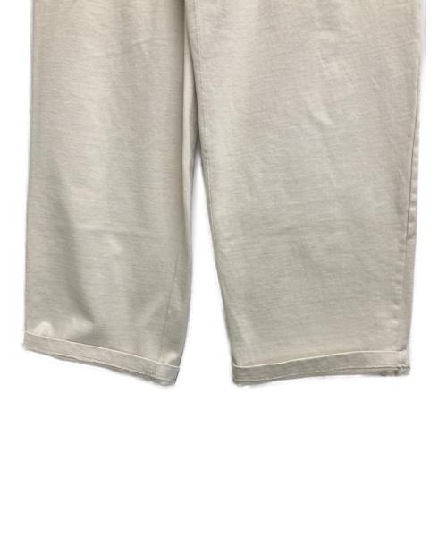 concause（コンコース）concause (コンコース) PLATING PANTS アイボリー サイズ:5の古着・服飾アイテム