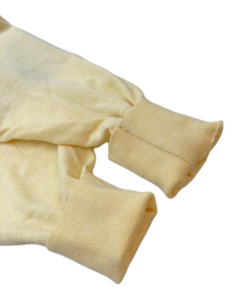 KAGURE（カグレ）KAGURE (カグレ) コットンカシミヤヘンリーネックニット イエロー サイズ:SIZE Free 未使用品の古着・服飾アイテム