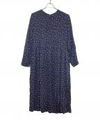 THE SHINZONEザ シンゾーン）の古着「PURPLE FLOWER DRESS」｜ブラック