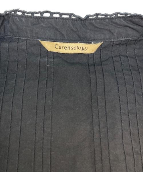 Curensology（カレンソロジー）Curensology (カレンソロジー) コットンレースオールインワン ブラック サイズ:SIZE Freeの古着・服飾アイテム
