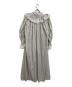 lulu vintage (ルル ヴィンテージ) レースラッフルドレス グレー サイズ:SIZE Free：15000円