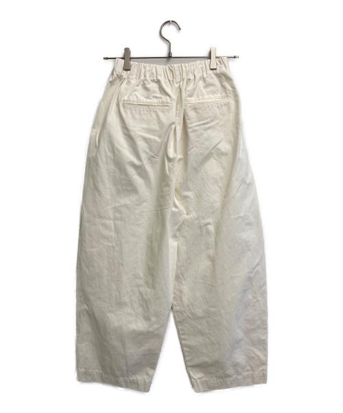 KAGURE（カグレ）kagure (カグレ) コットンテーパードイージーパンツ ホワイト サイズ:SIZE Free 未使用品の古着・服飾アイテム