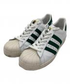 adidasアディダス）の古着「SUPER STAR 80s」｜ホワイト×グリーン