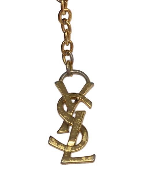 Yves Saint Laurent（イヴサンローラン）Yves Saint Laurent (イヴサンローラン) Yカットアウト 2WAYトートバッグ ブラックの古着・服飾アイテム