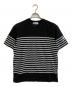 LORO PIANA（ロロピアーナ）の古着「コラボ ジグザグボーダーTシャツ」｜ブラック