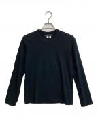 JUNYA WATANABEジュンヤワタナベ）の古着「綿天竺Tシャツ(長袖)」｜ブラック