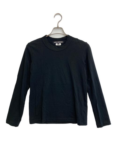JUNYA WATANABE（ジュンヤワタナベ）JUNYA WATANABE (ジュンヤワタナベ) 綿天竺Tシャツ(長袖) ブラック サイズ:Mの古着・服飾アイテム