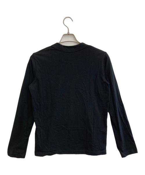 JUNYA WATANABE（ジュンヤワタナベ）JUNYA WATANABE (ジュンヤワタナベ) 綿天竺Tシャツ(長袖) ブラック サイズ:Mの古着・服飾アイテム