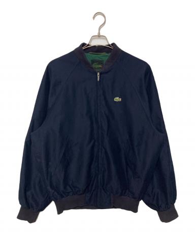 中古・古着通販】LACOSTE (ラコステ) リブブルゾン ネイビー サイズ